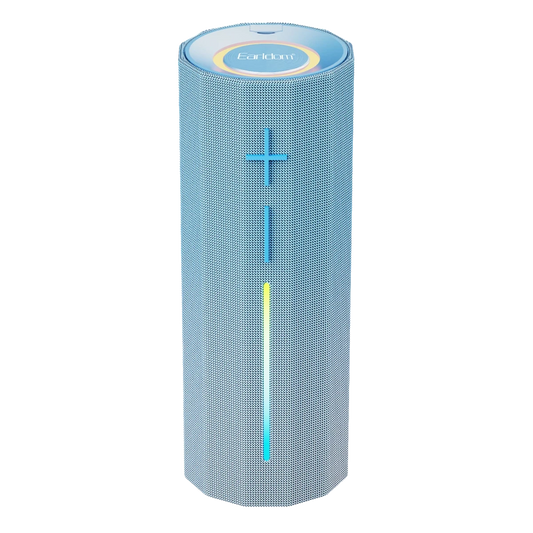 Earldom A39 5W RGB Işıklı Süper Bass BT 5.3 Kablosuz Hoparlör - Mavi