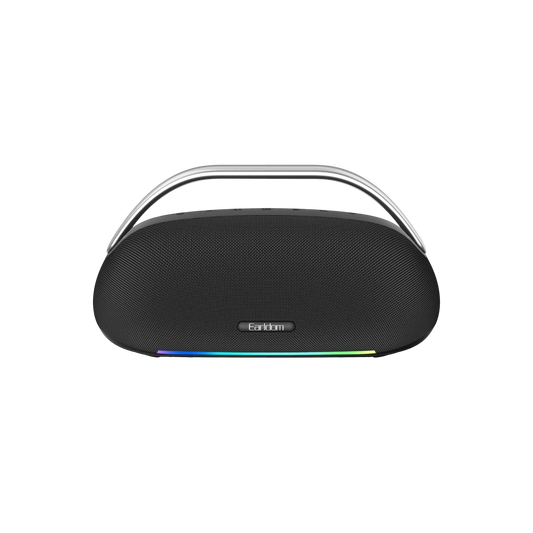 Earldom A46 100W 12000mAh Batarya Kapasiteli Suya ve Toza Dayanıklı BT 5.3 Kablosuz Hoparlör - Siyah