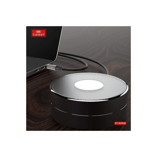 Earldom AUX46 Tak Çalıştır 1M 3.5mm Aux Kablo - Siyah