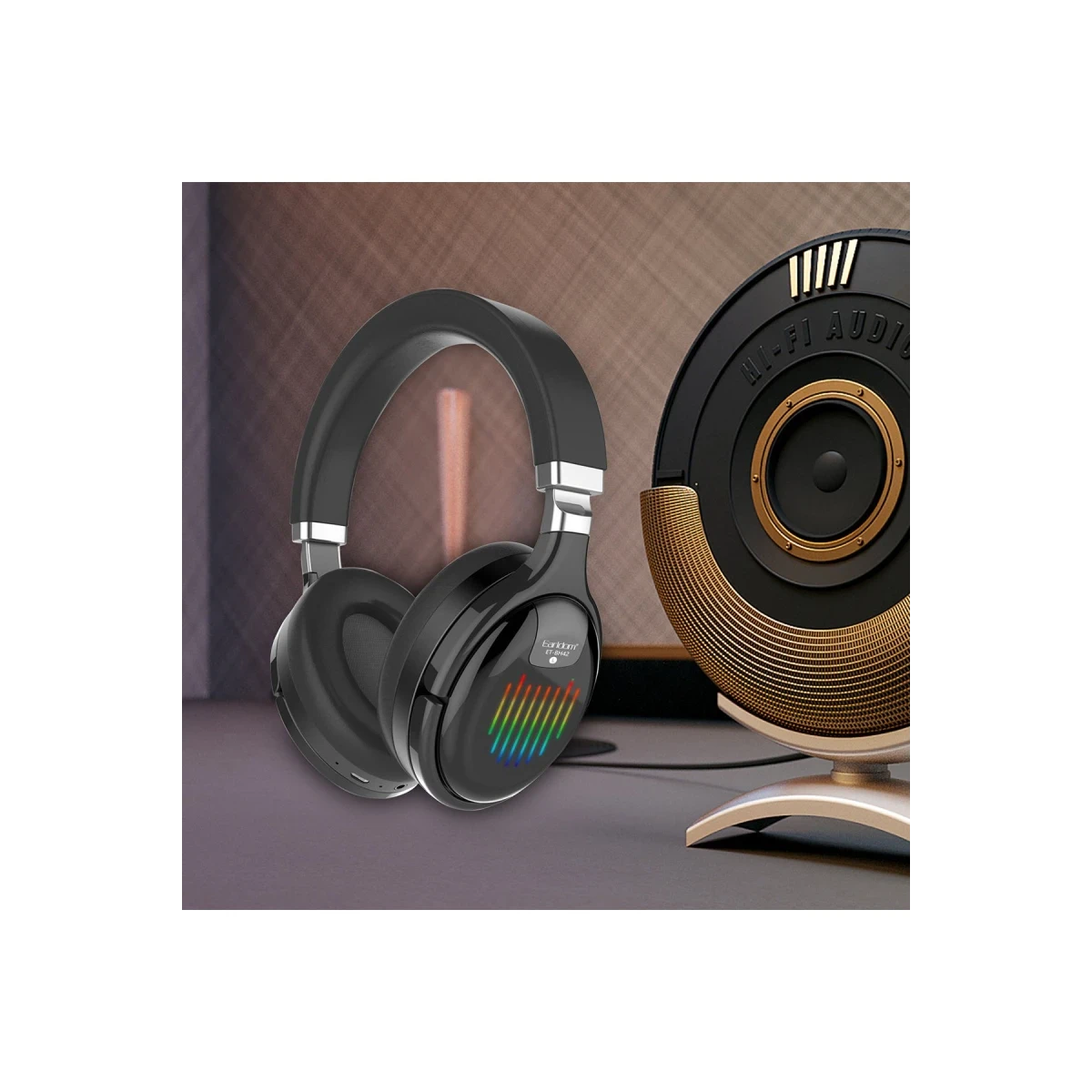 Earldom BH42 Kafaüstü Gaming Bluetooth Kulaklık - Siyah