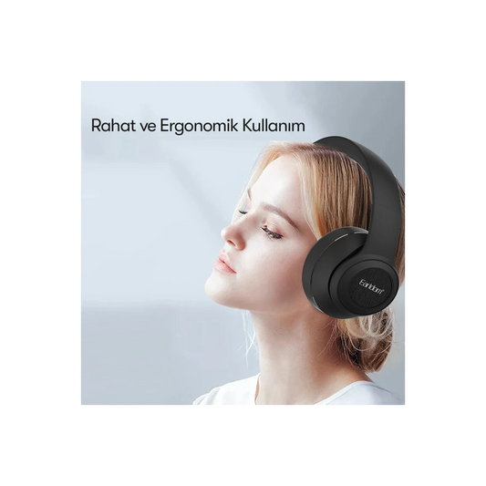 Earldom BH71 Kafaüstü Bluetooth Kulaklık - Siyah