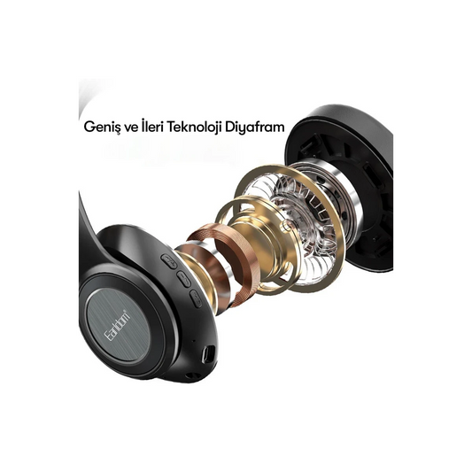Earldom BH71 Kafaüstü Bluetooth Kulaklık - Siyah