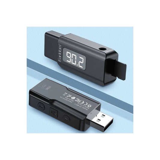 Earldom BR17 BT 5.3 SD Kart ve Aux Çıkışlı Arama Destekli Dijital Ekranlı 2in1 USB FM Transmitter - Siyah