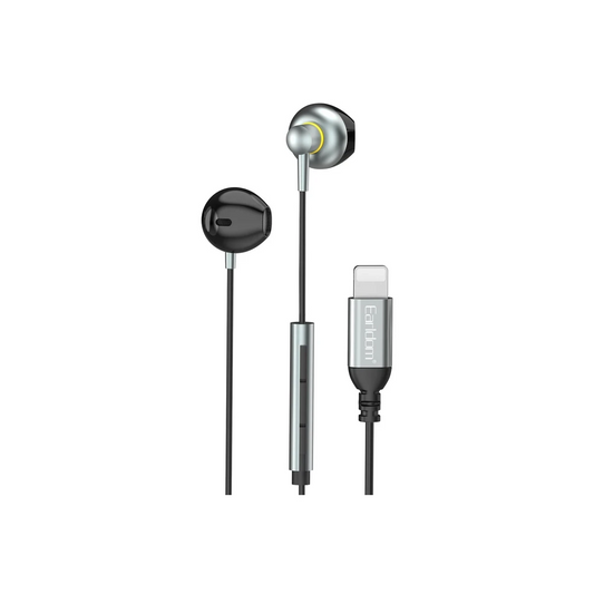 Earldom E67 Lightning Kablolu Kulaklık - Gümüş