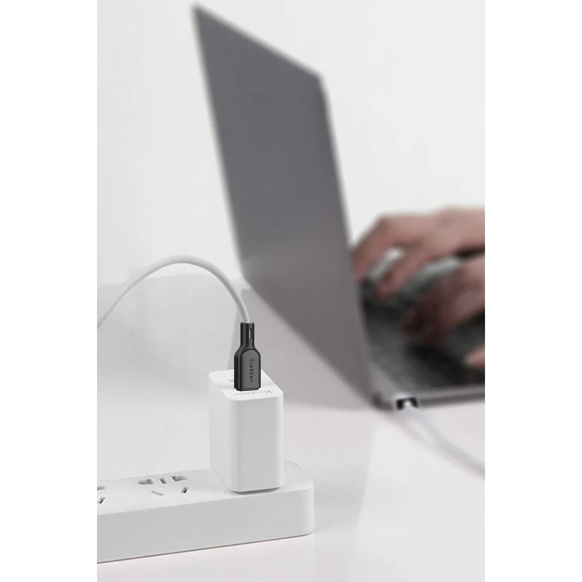 Earldom EC-153C 1M 3A Type-C to Type-C PD Hızlı Şarj Kablosu - Beyaz