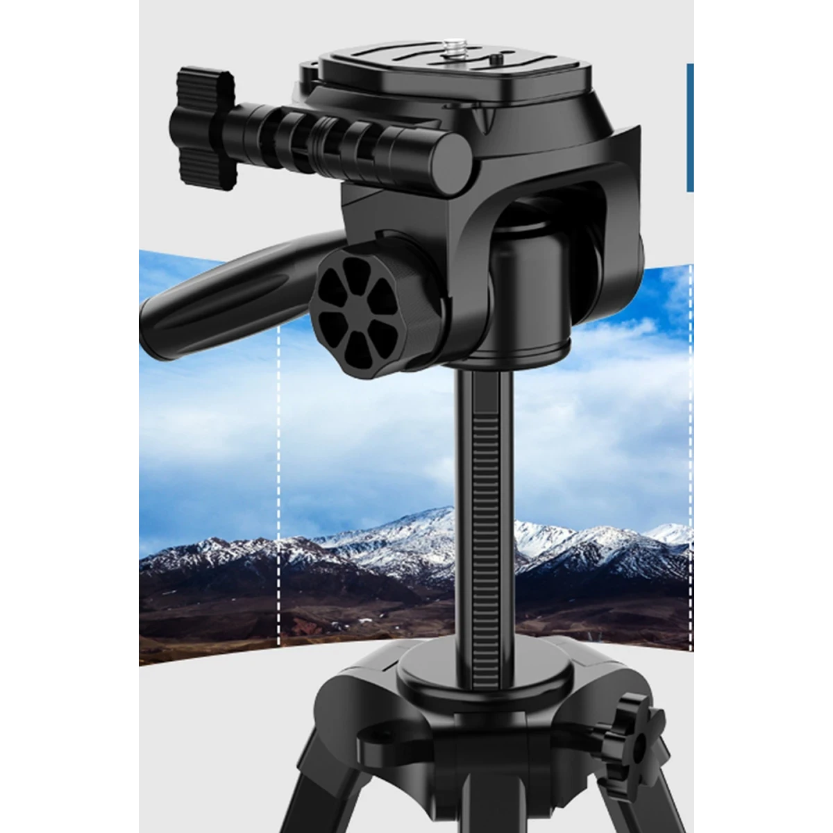 Earldom EH102 1.5M Ayarlanabilir Tripod - Siyah