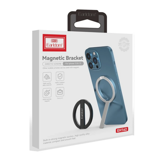 Earldom EH162 Magsafe Ring Holder - Siyah