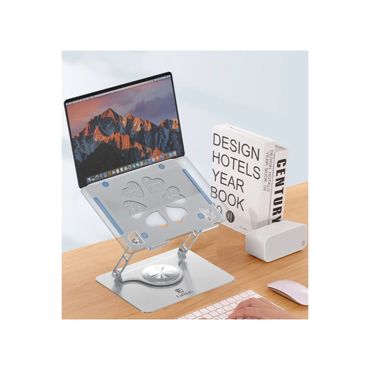 Earldom EH238 360 Derece Ayarlanabilir Metal Laptop Standı - Gümüş