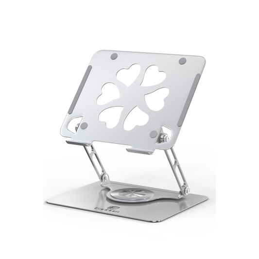 Earldom EH238 360 Derece Ayarlanabilir Metal Laptop Standı - Gümüş