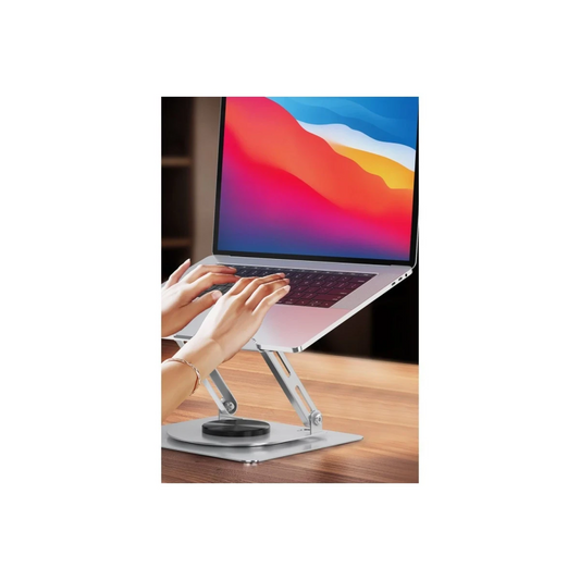 Earldom EH257 360 Derece Ayarlanabilir Metal Laptop Standı - Gri
