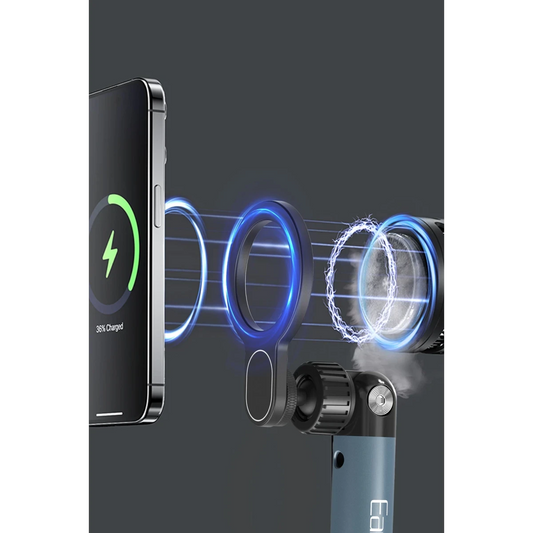 Earldom EH300 2in1 Ayarlanabilir Katlanabilir Masaüstü Manyetik Telefon Tutucu - Siyah