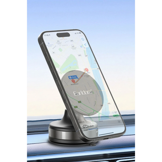 Earldom EH317 Ayarlanabilir Vantuzlu 360 Dönen Manyetik Universal Telefon Tutucu - Siyah
