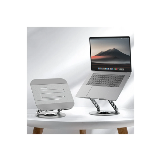 Earldom EH332 360 Derece Ayarlanabilir Metal Laptop Standı - Gri