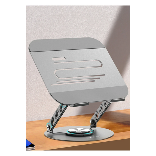 Earldom EH332 360 Derece Ayarlanabilir Metal Laptop Standı - Gri