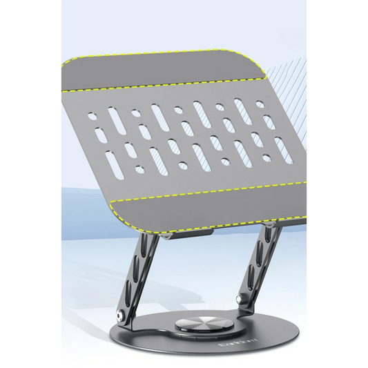 Earldom EH333 360 Derece Ayarlanabilir Metal Laptop Standı - Gri