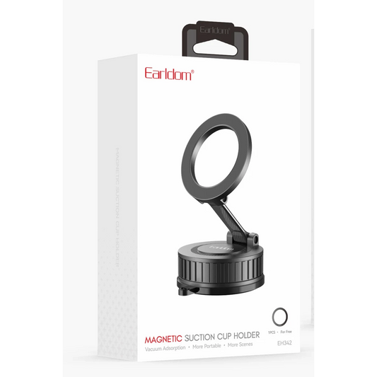 Earldom EH342 Manyetik 360 Derece Araç Telefon Tutucu - Siyah