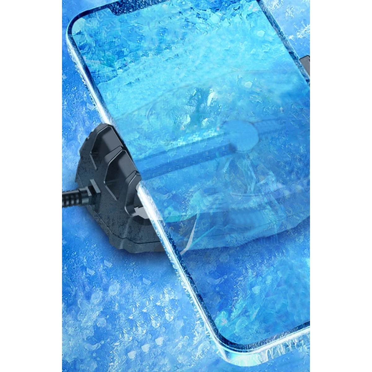 Earldom F17 Radyatör Telefon Soğutucu Fan - Siyah