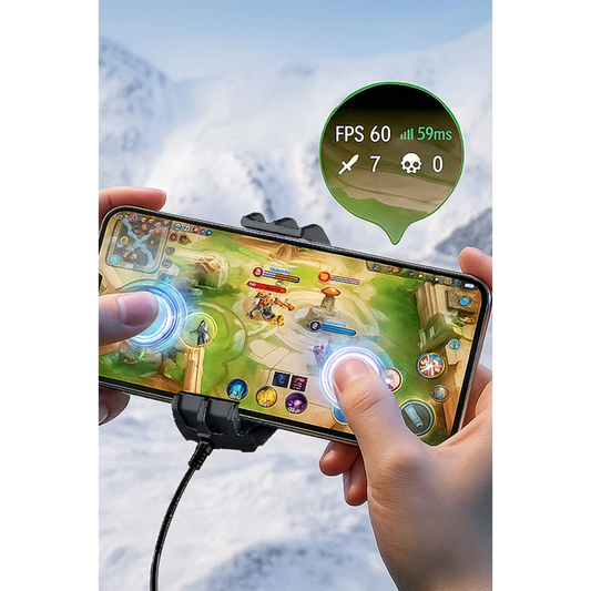 Earldom F17 Radyatör Telefon Soğutucu Fan - Siyah