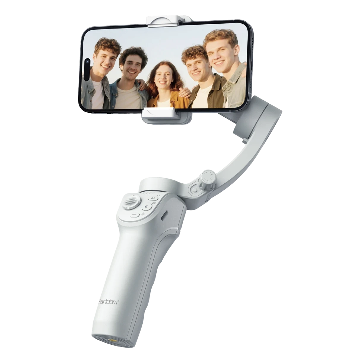Earldom GS1 Ayarlanabilir Bluetooth Selfie Gimbal - Beyaz