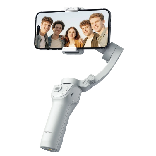 Earldom GS1 Ayarlanabilir Bluetooth Selfie Gimbal - Beyaz