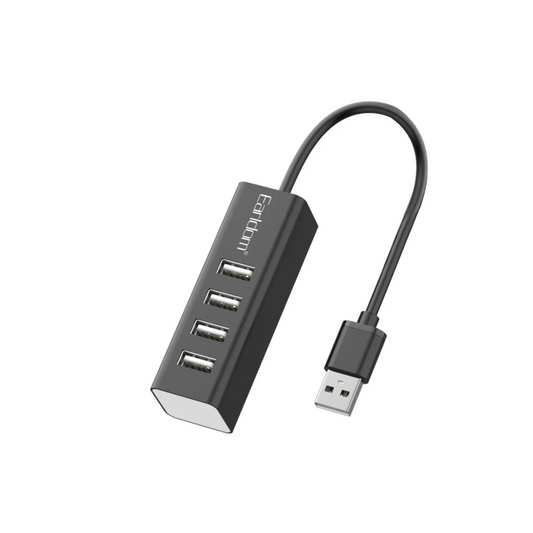 Earldom HUB14 Tak Çalıştır 4lü Usb Çoklayıcı - Siyah