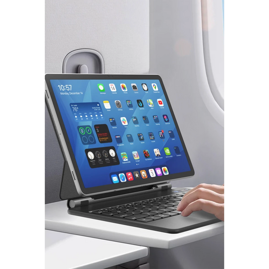 Earldom KB11 Galaxy X510 Tab S9 FE 11 Kablosuz Klavyeli Tablet Kılıfı - Siyah