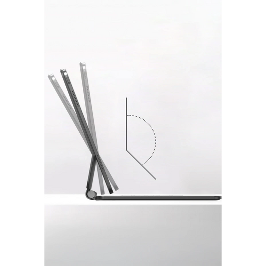 Earldom KB8P iPad Pro 11 (2024) Kablosuz Klavyeli Tablet Kılıfı - Siyah
