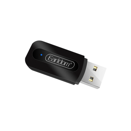Earldom M22 Bluetooth 5.0 Usb Aux Dönüştürücü - Siyah