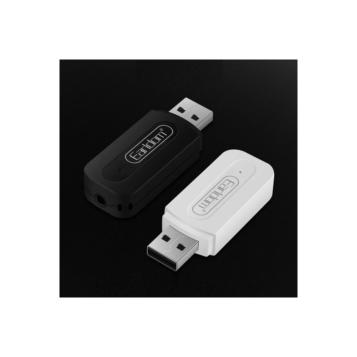 Earldom M22 Bluetooth 5.0 Usb Aux Dönüştürücü - Siyah