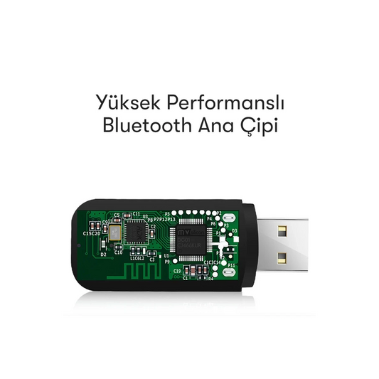 Earldom M22 Bluetooth 5.0 Usb Aux Dönüştürücü - Siyah