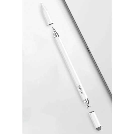 Earldom P6 3in1 Universal Dokunmatik Stylus Kalem - Beyaz