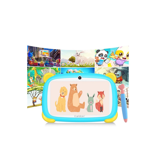 Earldom TP01 Çocuk İçin Gelişim Eğitici Tablet - Mavi