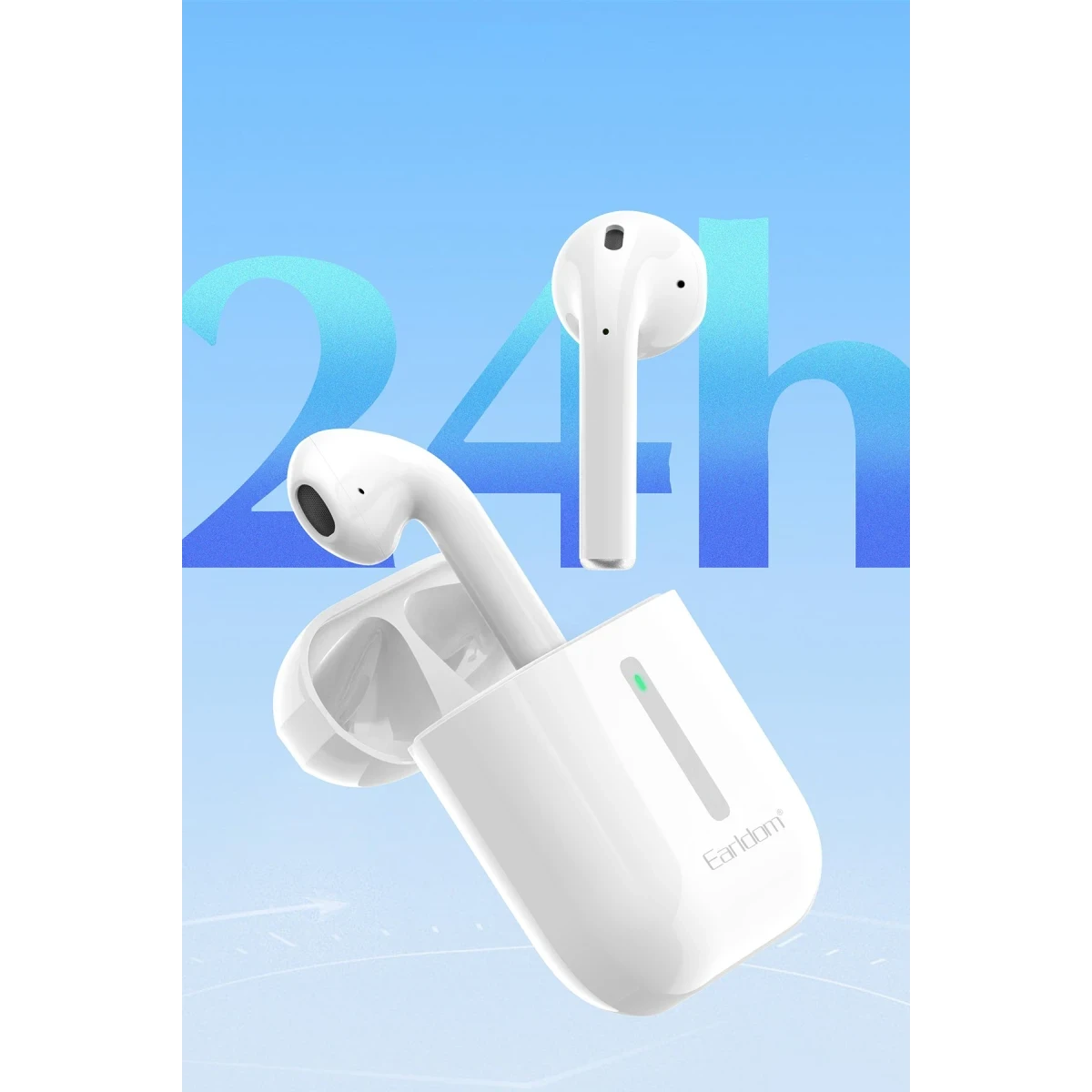Earldom TWS30 BT 5.3 IPX4 Su Geçirmez Özellikli Kablosuz Airpods Kulaklık - Beyaz