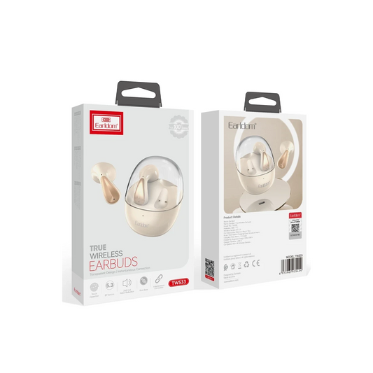 Earldom TWS33 BT 5.3 Kablosuz Airpods Kulaklık - Gold