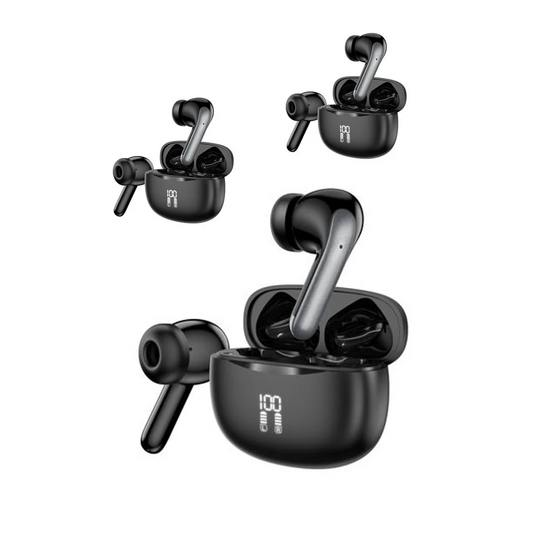 Earldom TWS36 Aktif Gürültü Engelleyici Özellikli Bluetooth 5.3 Kablosuz Airpods Kulaklık - Siyah