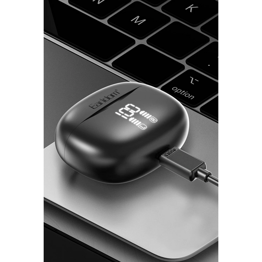 Earldom TWS36 Aktif Gürültü Engelleyici Özellikli Bluetooth 5.3 Kablosuz Airpods Kulaklık - Siyah
