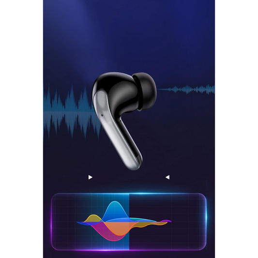 Earldom TWS36 Aktif Gürültü Engelleyici Özellikli Bluetooth 5.3 Kablosuz Airpods Kulaklık - Siyah