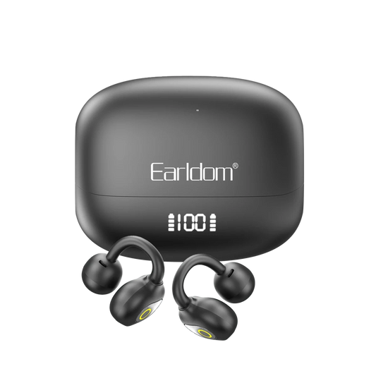 Earldom TWS45 BT 5.4 Dijital Şarj Göstergeli Kablosuz TWS Airpods Kulaklık - Siyah