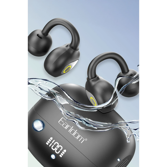 Earldom TWS45 BT 5.4 Dijital Şarj Göstergeli Kablosuz TWS Airpods Kulaklık - Siyah