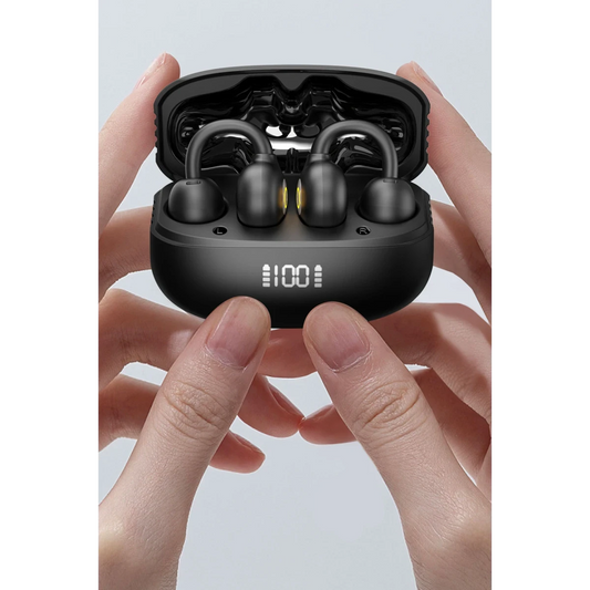 Earldom TWS45 BT 5.4 Dijital Şarj Göstergeli Kablosuz TWS Airpods Kulaklık - Siyah