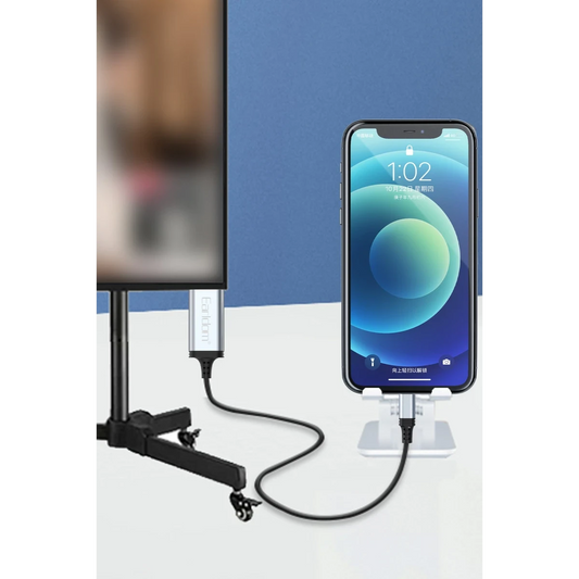 Earldom W35 2K 2M Tak Çalıştır Lightning to HDMI Dönüştürücü - Siyah