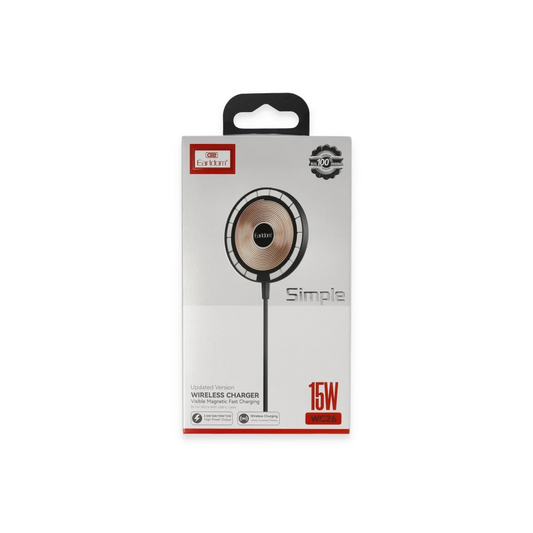 Earldom WC26 15W Magsafe Kablosuz Şarj - Siyah